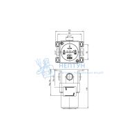 Скрытая часть встраиваемого смесителя ECA 102166102C1EX