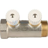Коллектор распределительный 1", 2 отвода 3/4"ЕК Stout SMB 6851 013402