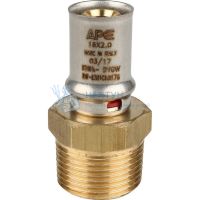 Муфта пресс 16x3/4" НР Stout SFP-0001-003416