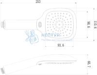 Душевая лейка Lemark LM1013C