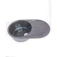Мойка Agata 110/Q4 Чёрный 730x450х215 матовая из искусственного камня