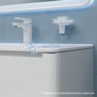 Тумба подвесная, белый, 80 см, Edifice, Iddis EDI80W0i95. Подходит умывальник 0108000i28