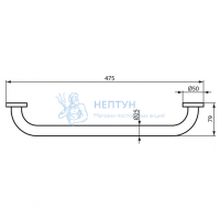 Поручень прямой 300 мм Ideal Standard IOM A9126AA