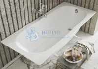 Ванна из литьевого мрамора Taliente Orta Stretto OR17075Stretto 170х75 пристенная прямоугольная