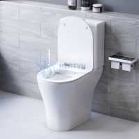 Унитаз-компакт безободковый с сиденьем микролифт Am.Pm Sirius DX86C8600SC