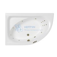 Акриловая ванна Whitecross Aquarella 170x110 асимметричная 0108.170110.100.SMART.BR бронза