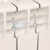 Радиатор биметаллический Stout Space 500 5 секций боковое подключение RAL9016