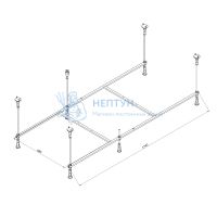 Каркас для ванны Am.Pm Func W84A-180-080W-R