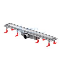 Трап для душа линейный, универсальный затвор Tile, 70 см Am.Pm W02SC-U11-070-04SB