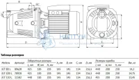 Поверхностный насос Unipump JET 80 L садовый