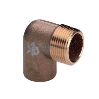 Медный угол под пайку н/р 18х3/4"