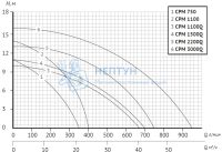 Поверхностный консольный насос CPM 750