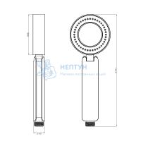 Душевая лейка Lemark LM8115C