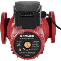 Циркуляционный насос Rommer Force фланцевый трехскоростной 40-120F 220V RPF-0001-40120220
