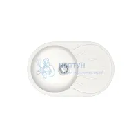 Мойка Agata 110/G31 Белый 730x450х215 матовая из искусственного камня