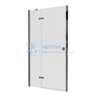 Дверь душевая Triton Бруно 99x190, профиль хром, стекло прозрачное Щ0000053750