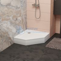 Душевой поддон 80*80*3,5 h22 RGW STYLE /Трапеция Ø60 (FW5-8)