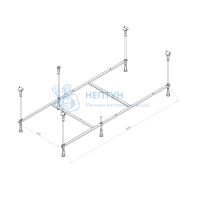 Каркас для ванны Am.Pm Func W84A-170-075W-R