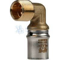 Угольник пресс 20x1/2" НР Stout SFP-0011-001220