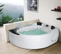 Акриловая ванна Gemy 170x170 асимметричная G9086 K R
