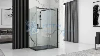 Поддон для душа REA STONE BLACK 120x80 REA-K9602