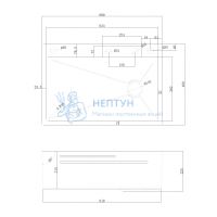 Кухонная мойка ABBER Wasser Kreis AF2194G золото матовое