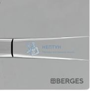 Инсталляция Berges Wasserhaus для скрытого монтажа унитаза NOVUM кнопка F3, хром глянец
