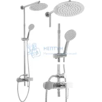 Душевая стойка с функцией набора воды REA ALDI Chrom REA-P8801