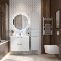 Шкаф-пенал Briz Прато 35 см Светло-серый матовый 240 04-06к35-00 02 ЛТ
