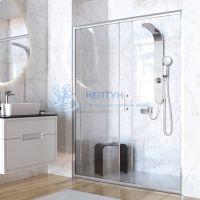 Душевая дверь Taliente TA-120-1CP 120х195 стекло прозрачное 6 мм