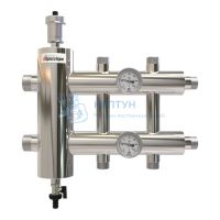 Распределительный коллектор с гидрострелкой GSK 32-3 Прокситерм