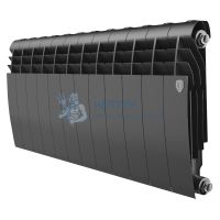 Биметаллический радиатор Royal Thermo BiLiner 350 Noir Sable 12 секций