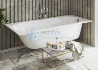 Ванна из литьевого мрамора Taliente Orta Stretto OR17070Stretto 170х70 пристенная прямоугольная