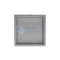 Мойка нерж.сталь, универсального монтажа, графит, 440*440, Edifice, Iddis EDI44G0i77