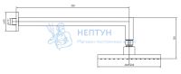 Верхний душ ECA 102145031C1EX матовый черный