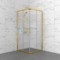 Душевой уголок "Фикс-Голд" 90x90, квадрат Triton