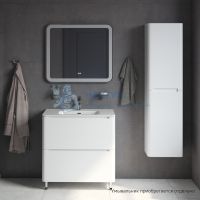 Тумба напольная, белая, 80 см, Edifice, Iddis EDI80WFi95. Подходит ум. 0108000i28