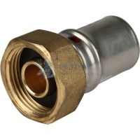 Муфта пресс с накидной гайкой 20x3/4" Stout SFP-0016-003420