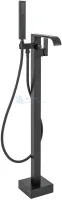 Смеситель колонна для ванны REA CARAT Black mat REA-B5423