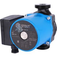 Насос циркуляционный Stout 25/60-130 (гайки в комплекте)