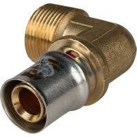 Угольник пресс 20x3/4" НР Stout SFP-0011-003420