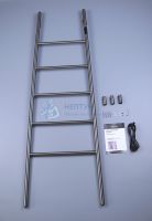 Полотенцесушитель электрический Abber Treppe AH4705NG оружейная сталь