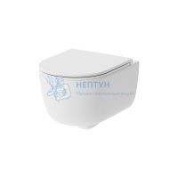 Унитаз подвесной безободковый с сиденьем микролифт Am.Pm Sirius DX86C1700SC