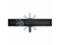 Душевой желоб с двухсторонней решеткой 50см Rea NEO&PURE PRO 500 Black REA-G0999