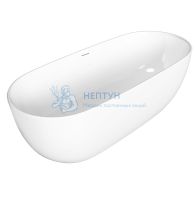 Акриловая ванна Grossman 160x80 отдельностоящая овальная GR-2502