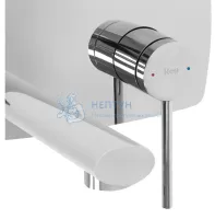 Смеситель для раковины срытого монтажа REA OVAL CHROM + BOX REA-B5124