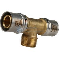 Тройник пресс 26x3/4"x26 НР Stout SFP-0008-263426