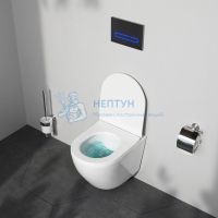 Унитаз подвесной (смыв торнадо) Am.Pm AquaSpin с сиденьем микролифт C801900SC