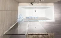 Штора на ванну складная REA AGAT-2 100 REA-W0300
