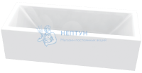 Акриловая ванна C-Bath Poseidon 170x75 прямоугольная CBQ008001